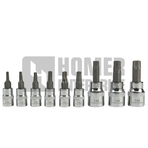 TORX BIT SOCKET SET HEC-1947