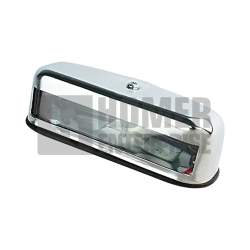 LONG CHROME NUMBER PLATE LAMP CLC-155-N