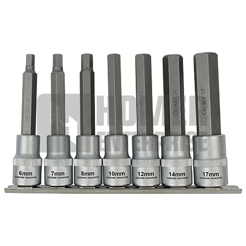 1/2"DR. HEX BIT SOCKET SET HBS4100HM-7PC 