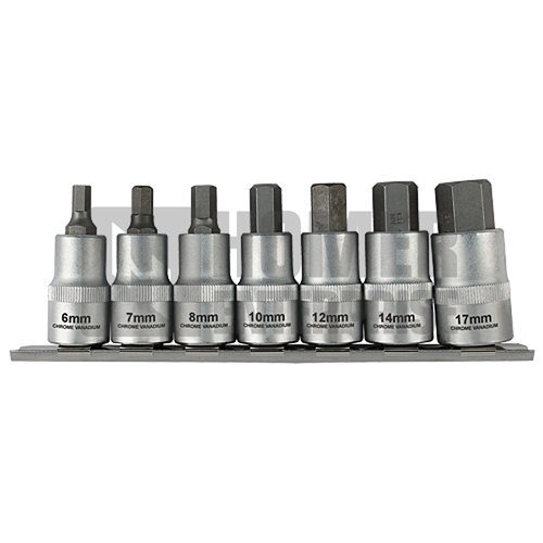 1/2" DR. HEX BIT SOCKET SET HBS4055HM-7PC